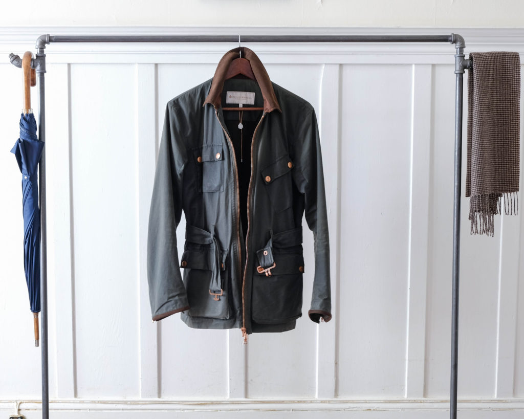essential outerwear capsule collection waxed jacket